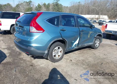 2014 Honda Cr-V Lx z USA, uszkodzony, nr VIN 2HKRM3H34EH564238